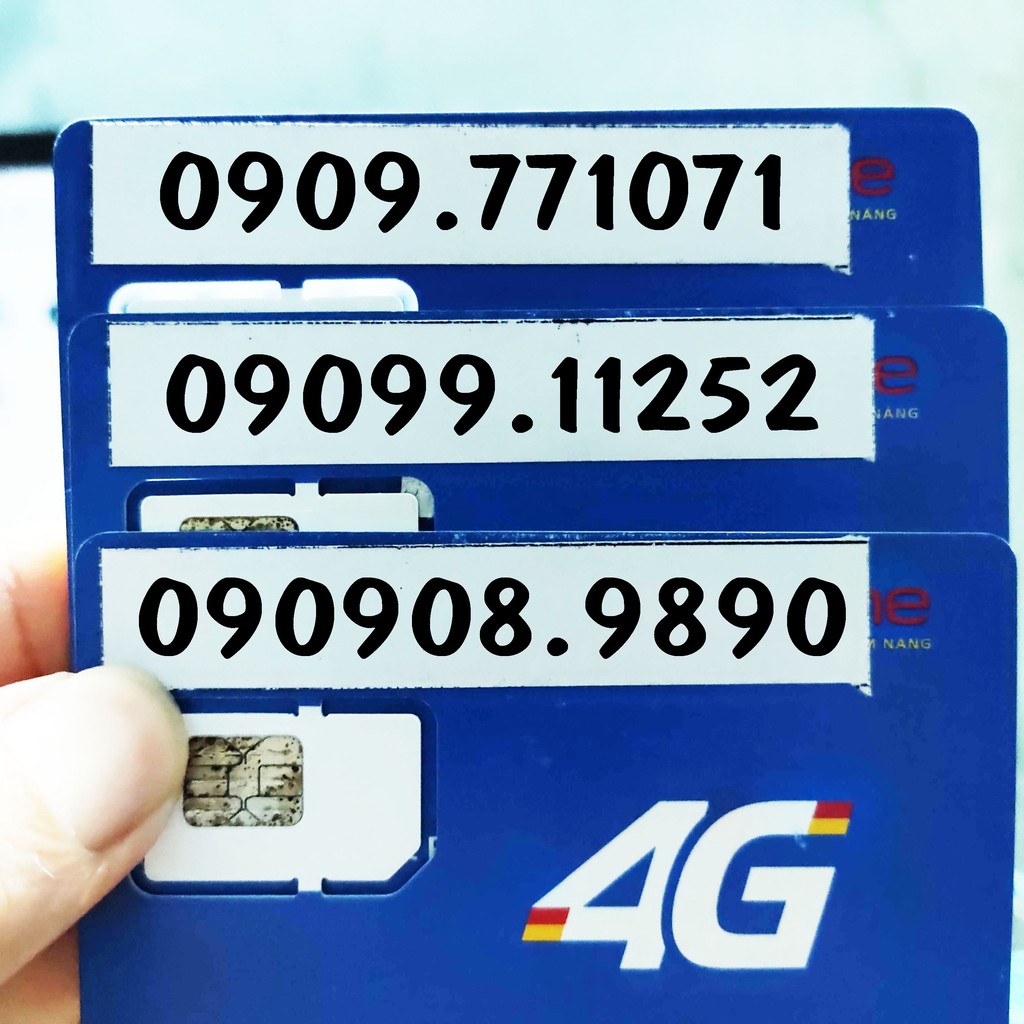 Sim Mobifone nghe gọi, nhắn tin, dùng 4G, được lựa chọn số