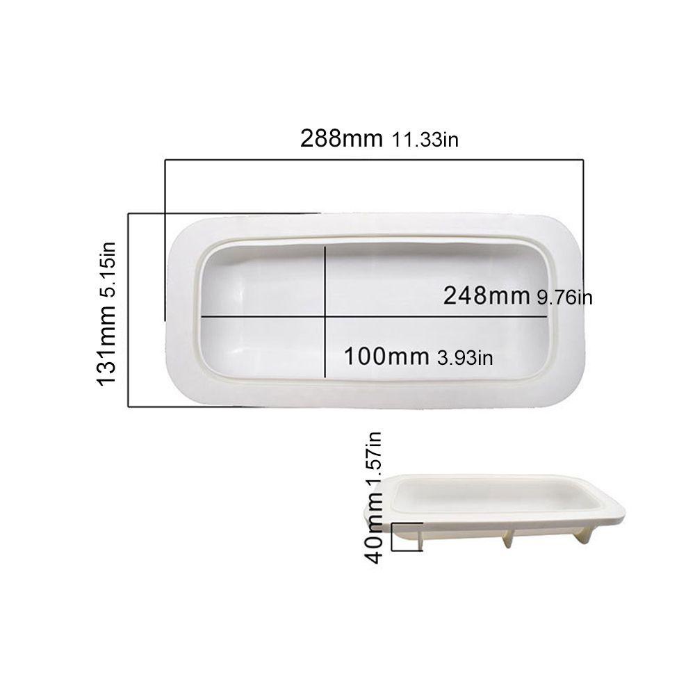 Khuôn Làm Bánh Hình Vuông Bằng Silicone Chất Lượng Cao