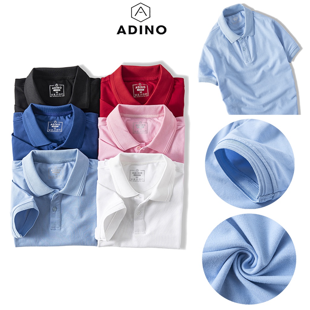 áo polo nam đẹp áo thun polo nam cổ tay viền chìm chất cotton co dãn lili.kids AP03