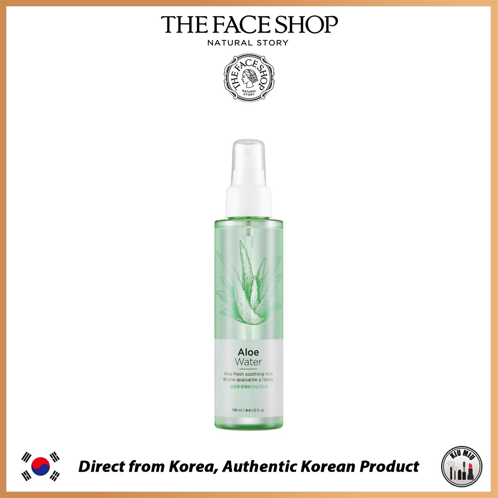 THE FACE SHOP Aloe Water Aloe Fresh Soothing Mist 130ml *ORIGINAL KOREA*