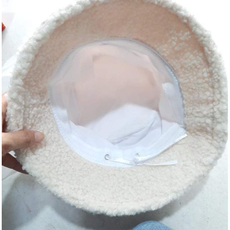 Mũ bucket lông cừu