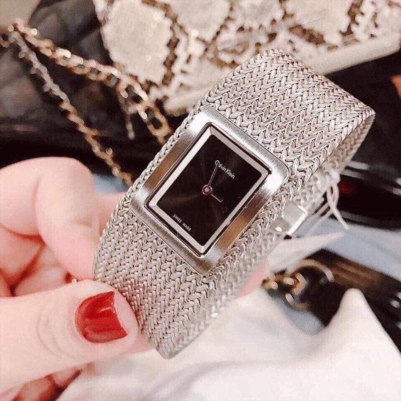 Đồng Hồ Nữ Calvin Klein dây kim loại case 22mm