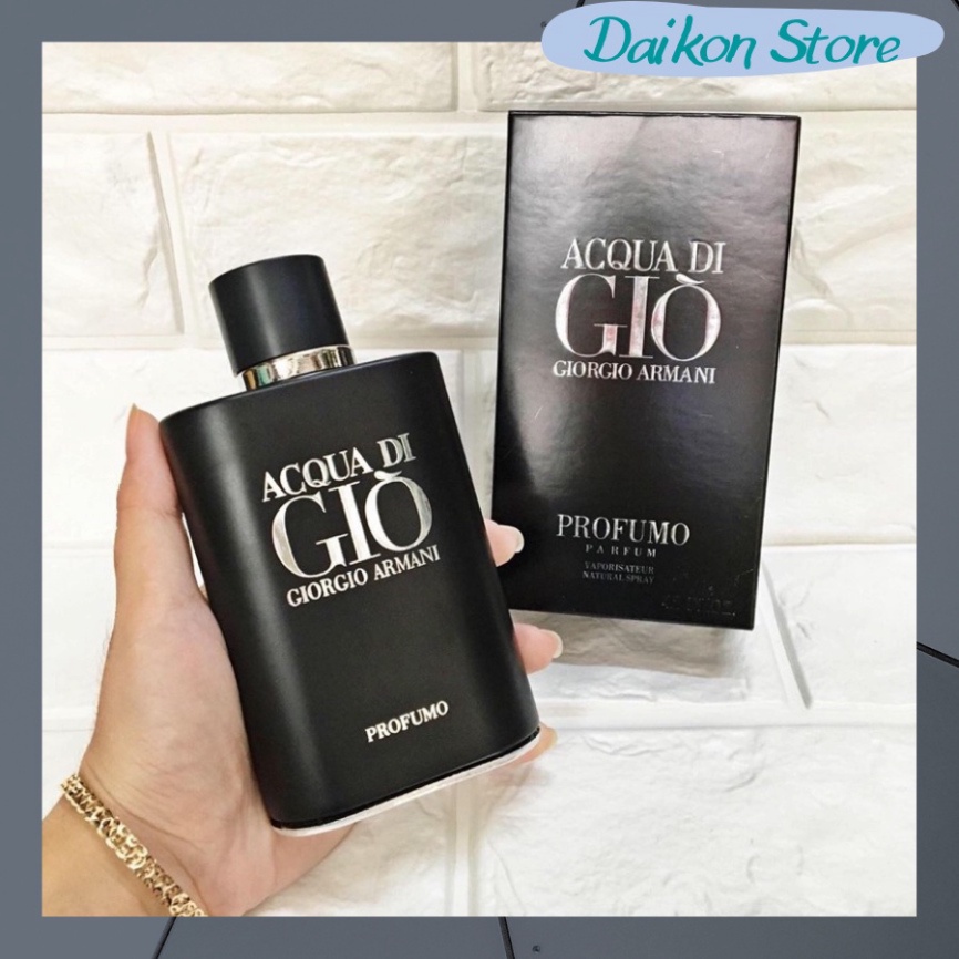Nước hoa nam acqua Di Gio dầu thơm nam tính 100ml mạnh mẽ cuốn hút lưu hương lâu