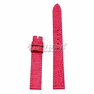 Dây đồng hồ da đà điểu size nhỏ màu đỏ PH8420
