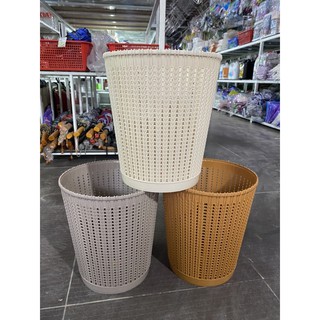 sọt rác nhựa giả mây việt nhật