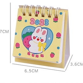 Lịch 2023 Mini Bỏ Túi Cầm Tay Làm Sổ Throwback Memories Bullet Journal
