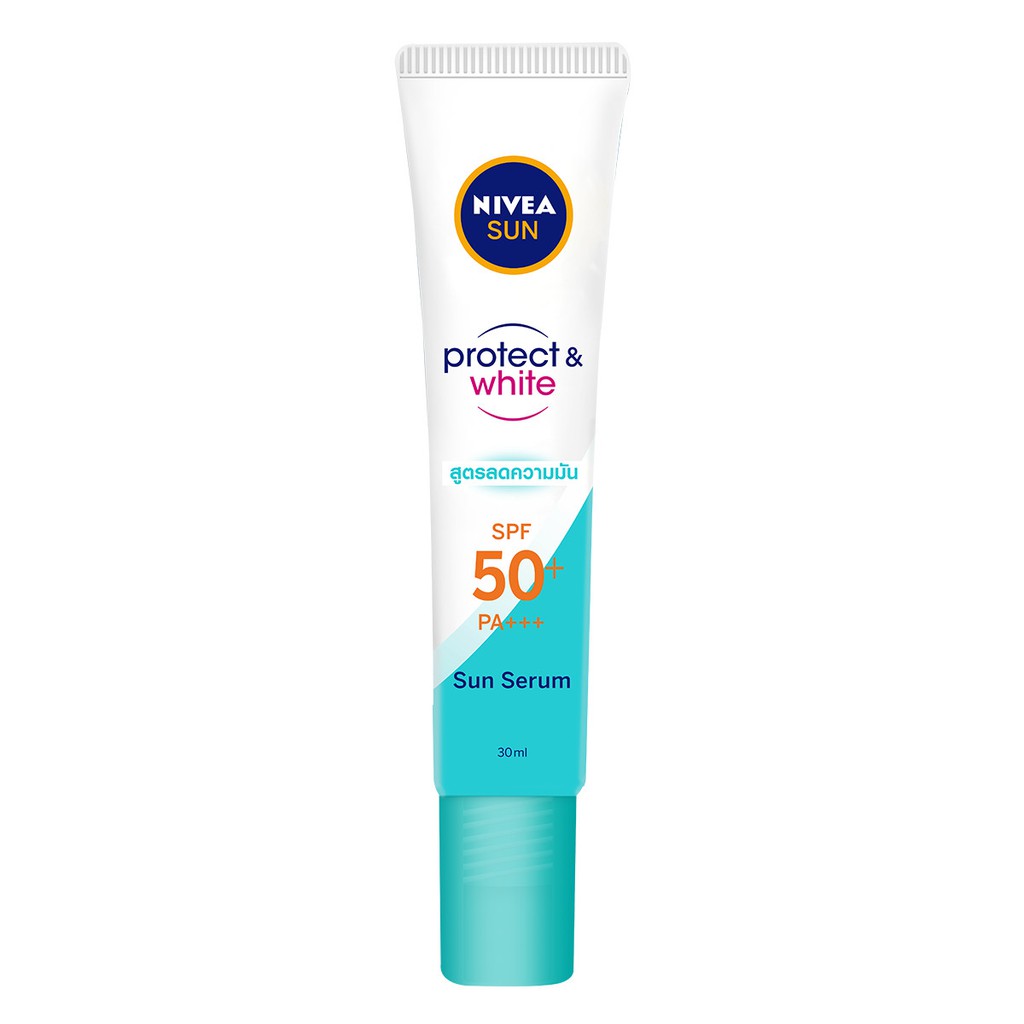 Tinh chất chống nắng NIVEA dưỡng trắng &amp; kiểm soát dầu SPF50+ PA+++ (30ml) Dành cho da mặt