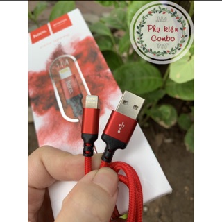 Dây cáp sạc iPhone dài 2m chính hãng hocco X14