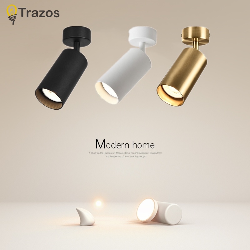 Đèn trần Trazos gắn cửa sổ / cửa ra vào / cửa ra vào° đèn trần kiểu truyền thống có thể xoay được 360 độ