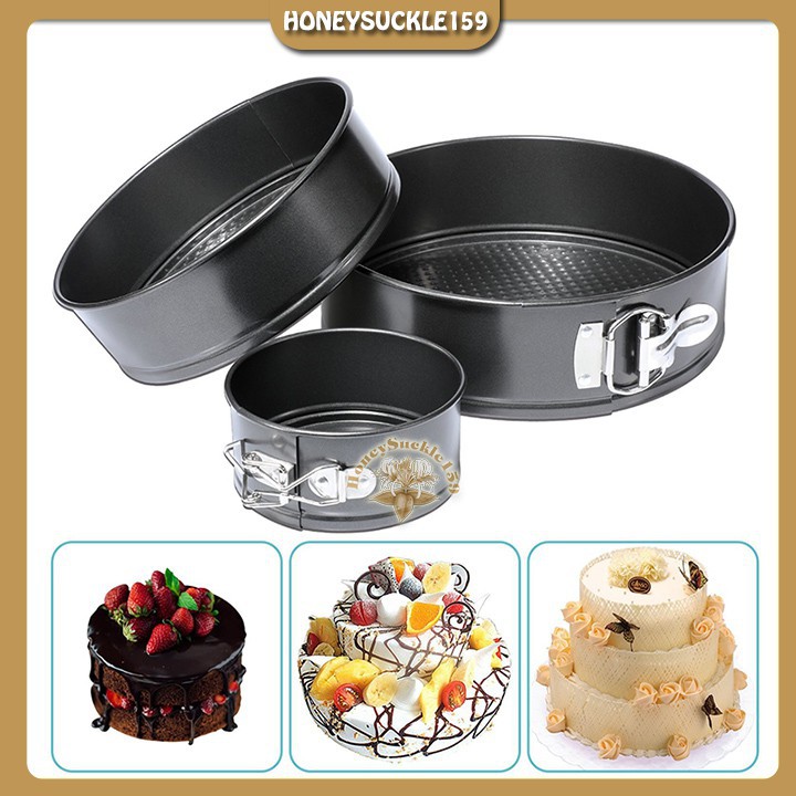 Khuôn Tròn Springform 16 cm - 18 cm - 20 cm