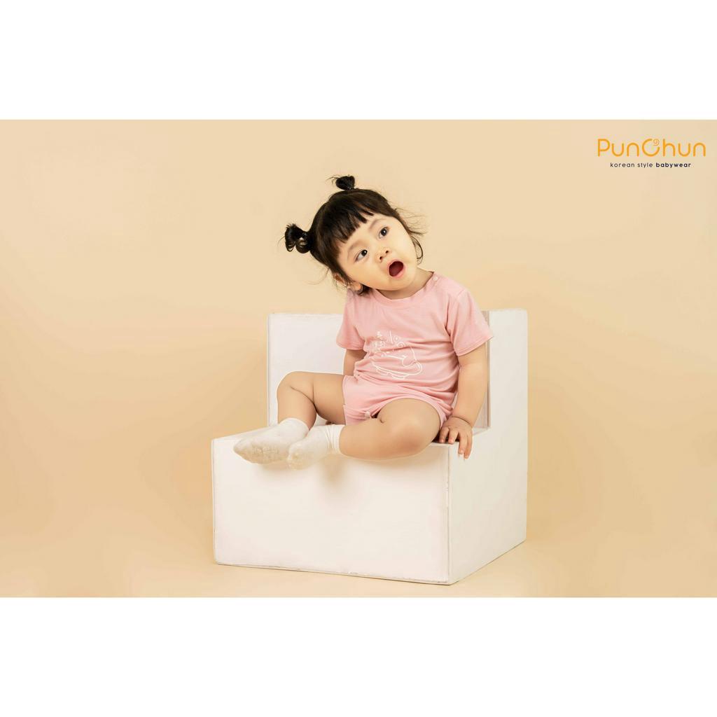 Punchun body chip cộc tay cho bé SS23