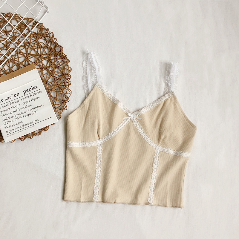 Áo ren cổ V dáng ngắn thiết kế quyến rũ trẻ trung hợp thời trang | BigBuy360 - bigbuy360.vn