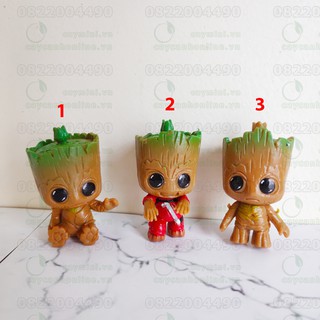 Phụ kiện trang trí tiểu cảnh Terrarium - Groot Đáng Yêu