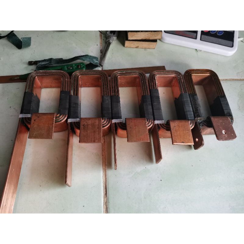 Thanh đồng 30*3 dài 1.2m chế máy hàn cell