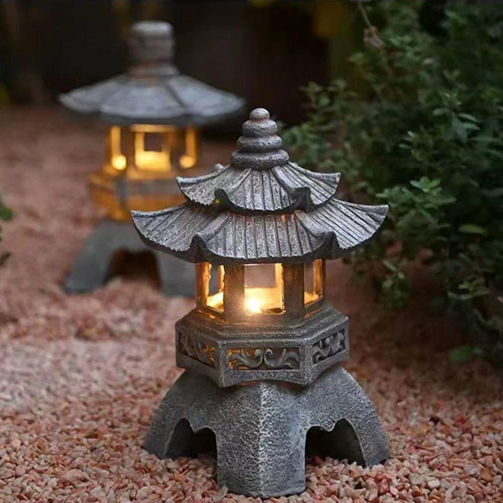 Lồng Đèn Resin Sử Dụng Năng Lượng Mặt Trời Trang Trí Sân Vườn|Lồng Đèn Treo Trang Trí Xinh Xắn Chất Lượng