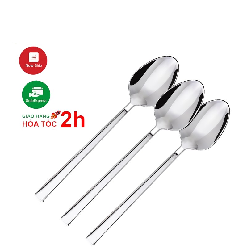 combo10 thìa, muỗng inox xịn