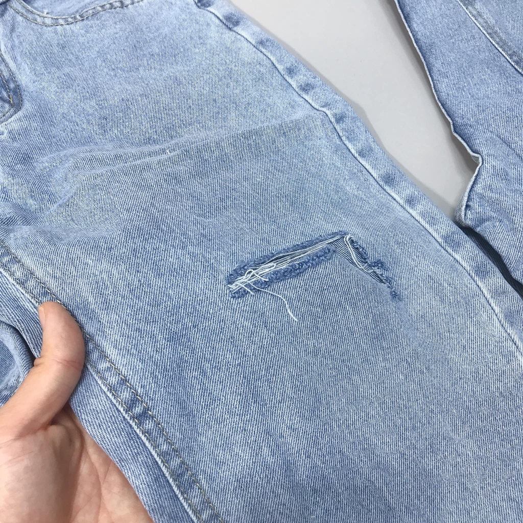 QUẦN jeans boy xanh rách 233 (kèm ảnh thật và video)
