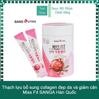 Thạch lựu bổ sung collagen đẹp da và giảm cân Miss Fit SANGA Hàn Quốc