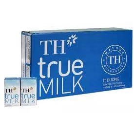 sữa tươi tiệt trùng có đường TH True Milk 180ml