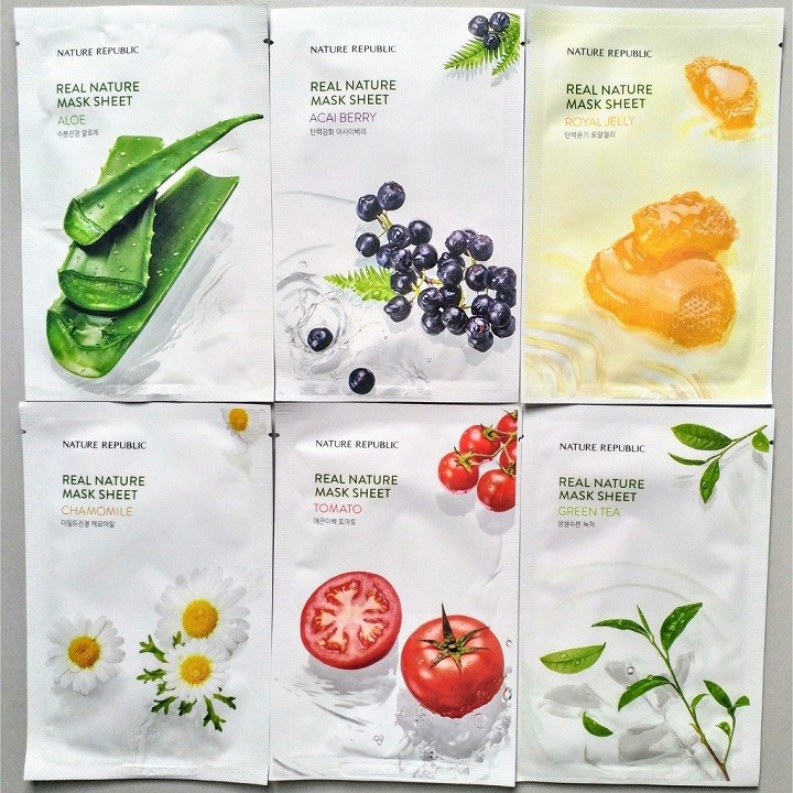 Mặt nạ giấy Nature Republic Real Nature Mask Sheet