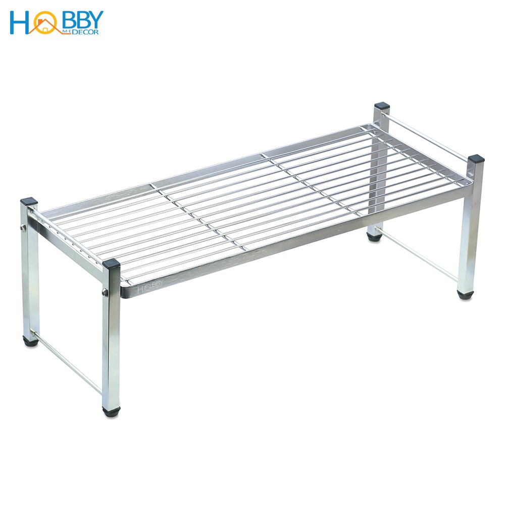 Kệ để đồ bếp 1 tầng HOBBY Home Decor KB1T Inox 304 tháo lắp dễ dàng - 2 kích thước tùy chọn | BigBuy360 - bigbuy360.vn