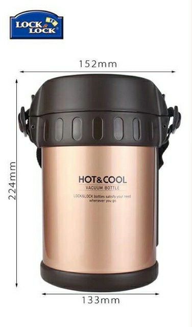 Hộp Cơm Giữ Nhiệt Lock&Lock Hot&Cold LHC6170FU