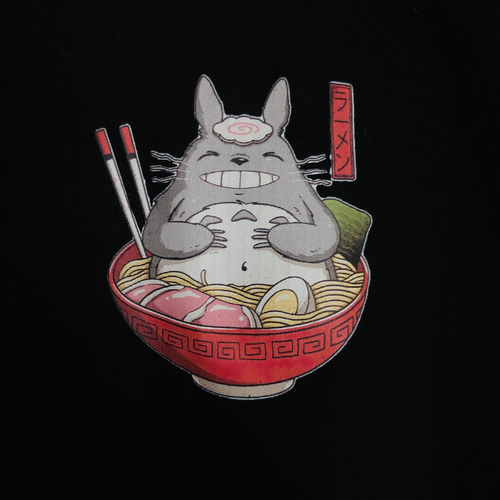 Áo phông unisex áo thun nam nữ URBAN FOX Ramen Totoro cotton form rộng Local Brand