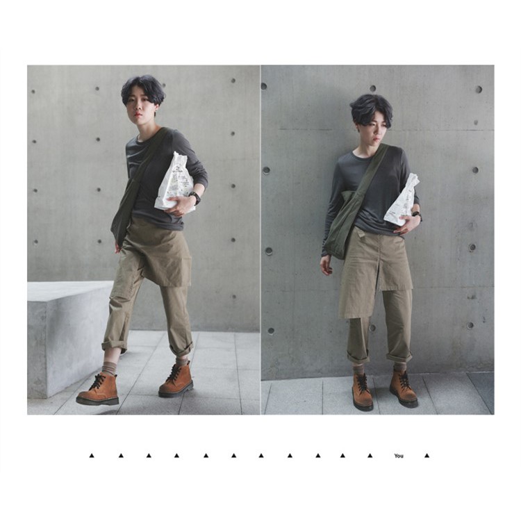 Túi đeo vai IELGY vải canvas cỡ lớn thời trang xinh xắn cho nữ