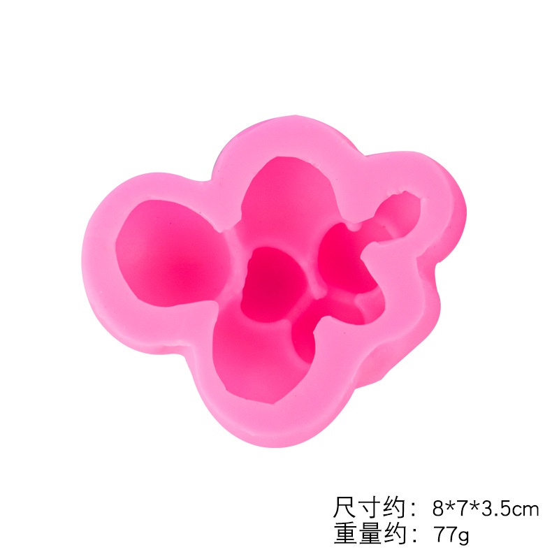 Khuôn Silicone Làm Bánh Hình Đám Mây / Trái Tim / Đám Mây