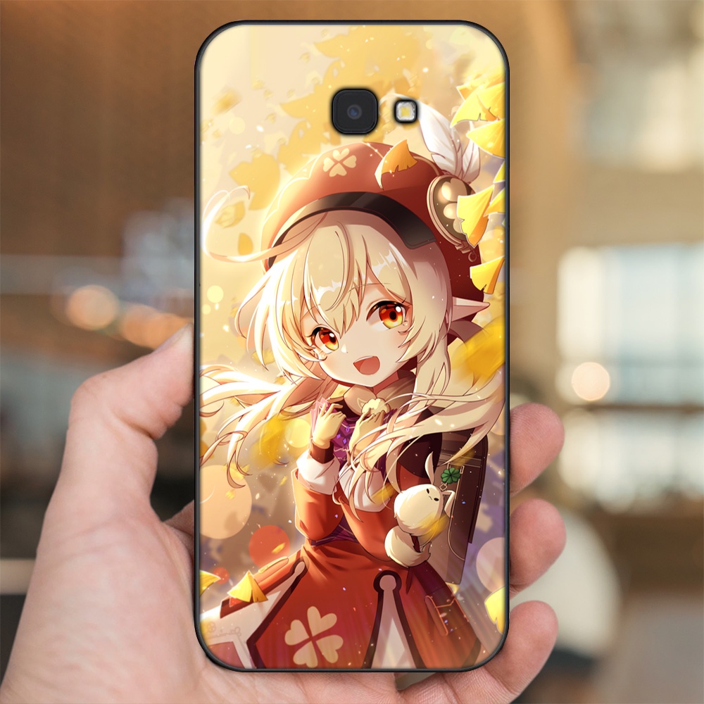 Ốp lưng Samsung J4 Plus viền đen in hình Klee Genshin Impact