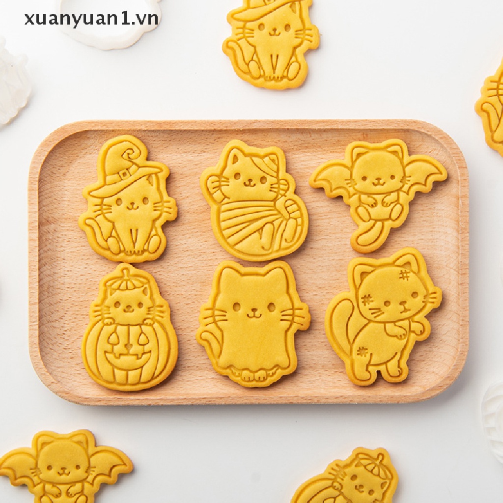 Khuôn Làm Bánh Quy Hình Mèo Con Xinh Xắn