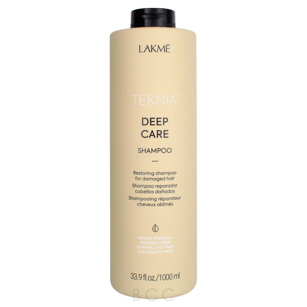 [#lakme-Tây Ban Nha] Dầu gội phục hồi tóc hư tổn Lakme Teknia Deep Care Shampoo 1000ml ( New 2020 )