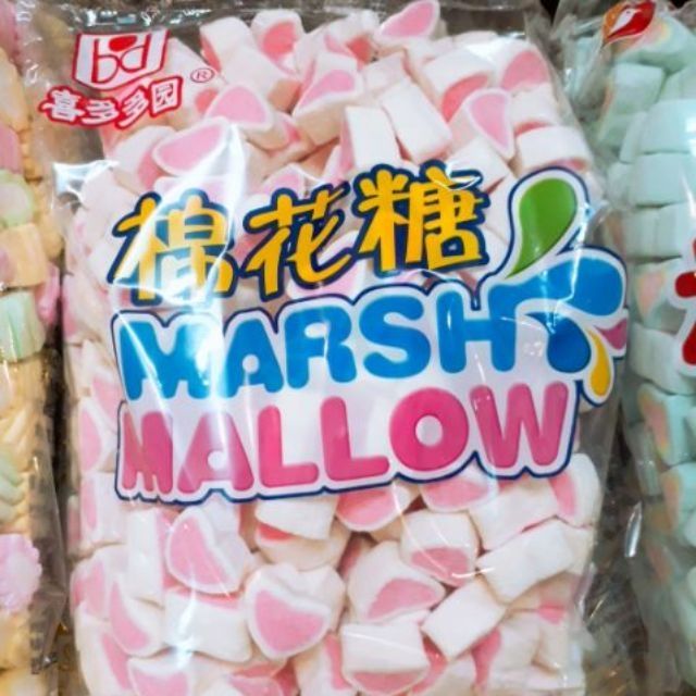 Kẹo MarshMallow 1kg với Giá từ 135k Có Màu Trắng làm Kẹo Nougat