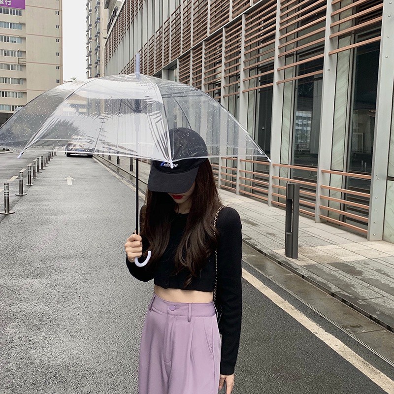 Áo croptop dài tay thun gân co dãn Cổ tròn 299 Hagu Thời trang Sành điệu style trẻ trung năng động