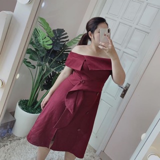 Váy trễ vai bigsize 50-95kg cho người mập