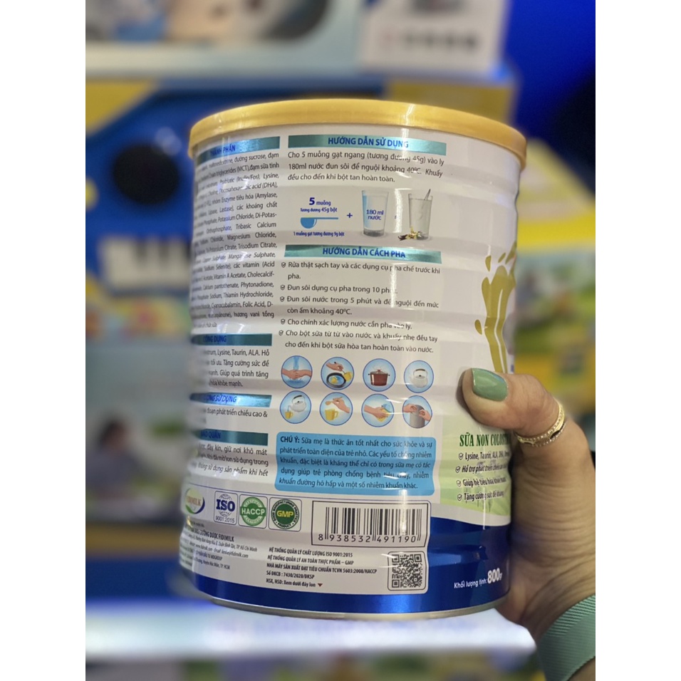SỮA BỘT FIDIMILK GROW GOLD + 900G