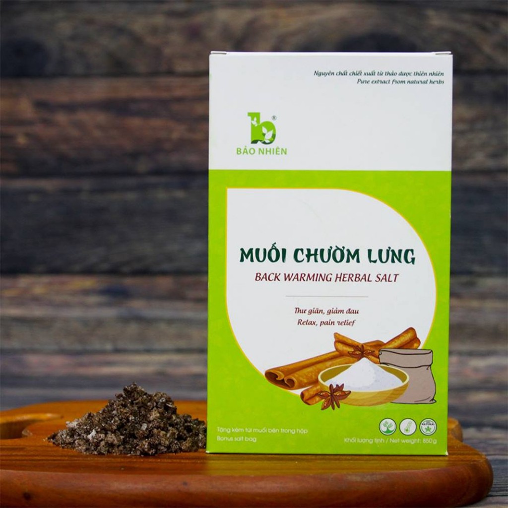 Muối chườm lưng Bảo Nhiên chính hãng