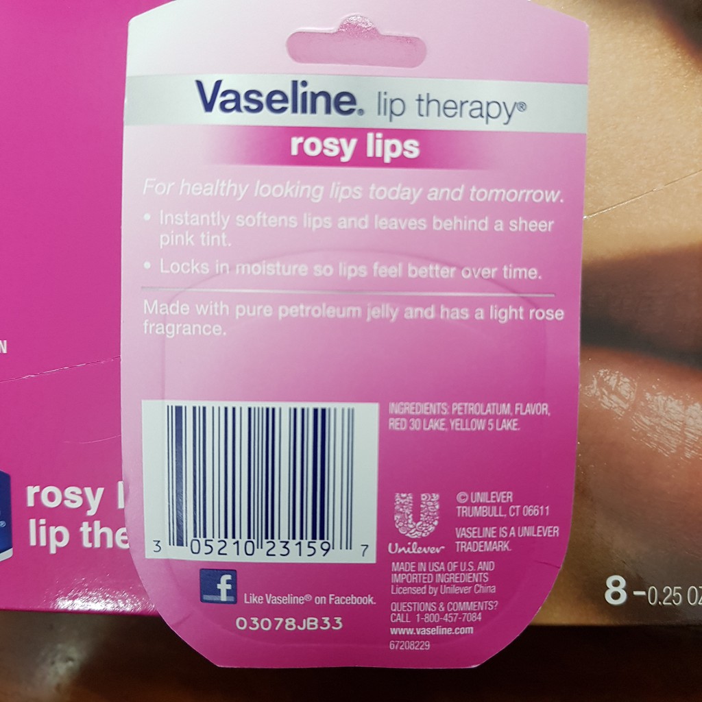 Sáp dưỡng môi Vaseline Lip Theraphy 7g