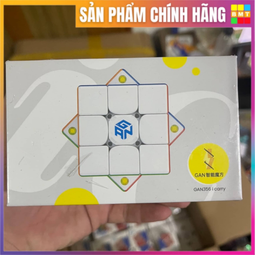 Rubik 3x3 Gan i Carry Stickerless Có Nam Châm, Rubic Gan356i Carry Kết Nối Với Điện Thoại, Đồ Chơi Thông Minh Cho Trẻ Em
