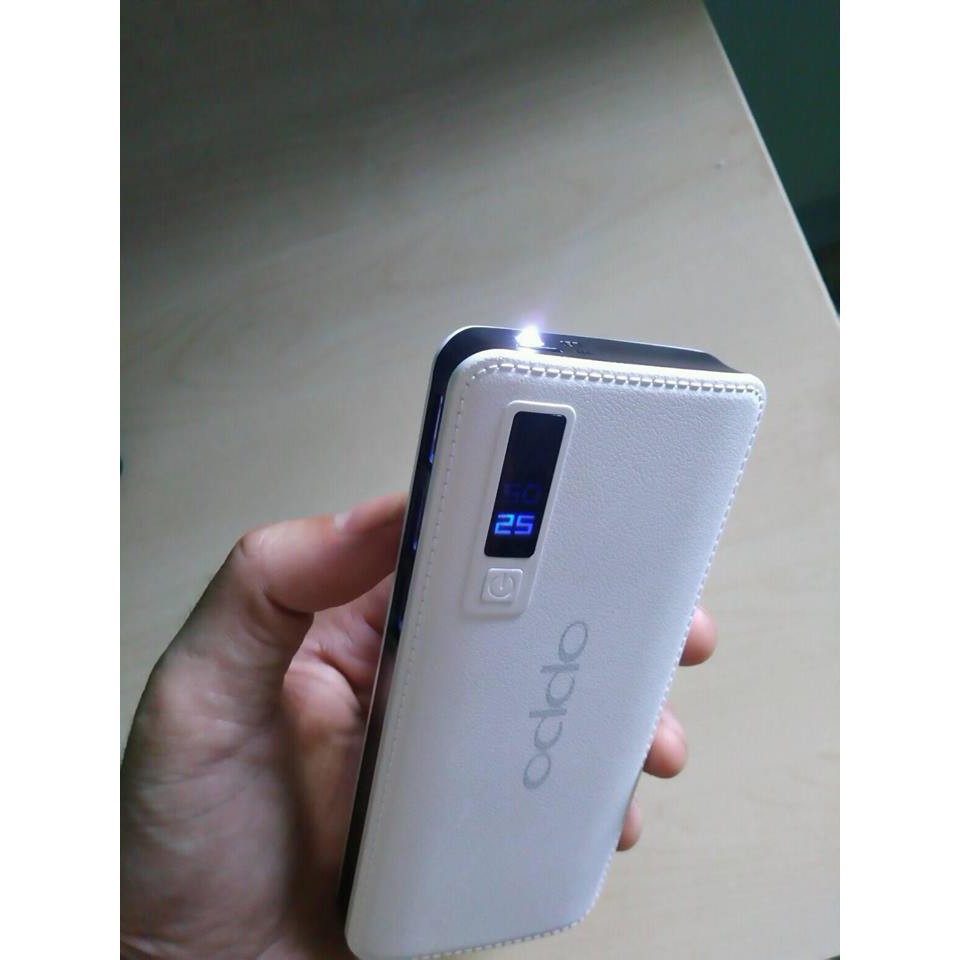 Pin Sạc Dự Phòng OPPO 20000 mAh Vỏ Giả Da Cực Đẹp msT8