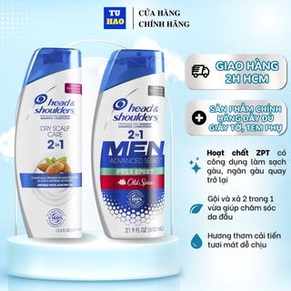 Dầu gội & xả 2in1 head&shoulders mỹ 400ml/ 650ml - từ hảo
