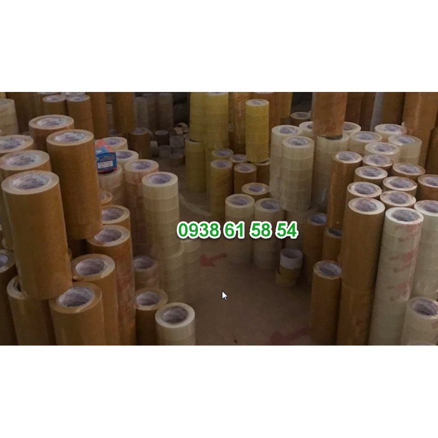Băng Keo Mỏng Lõi 300y 2,4kg/cây gồm 6 cuộn