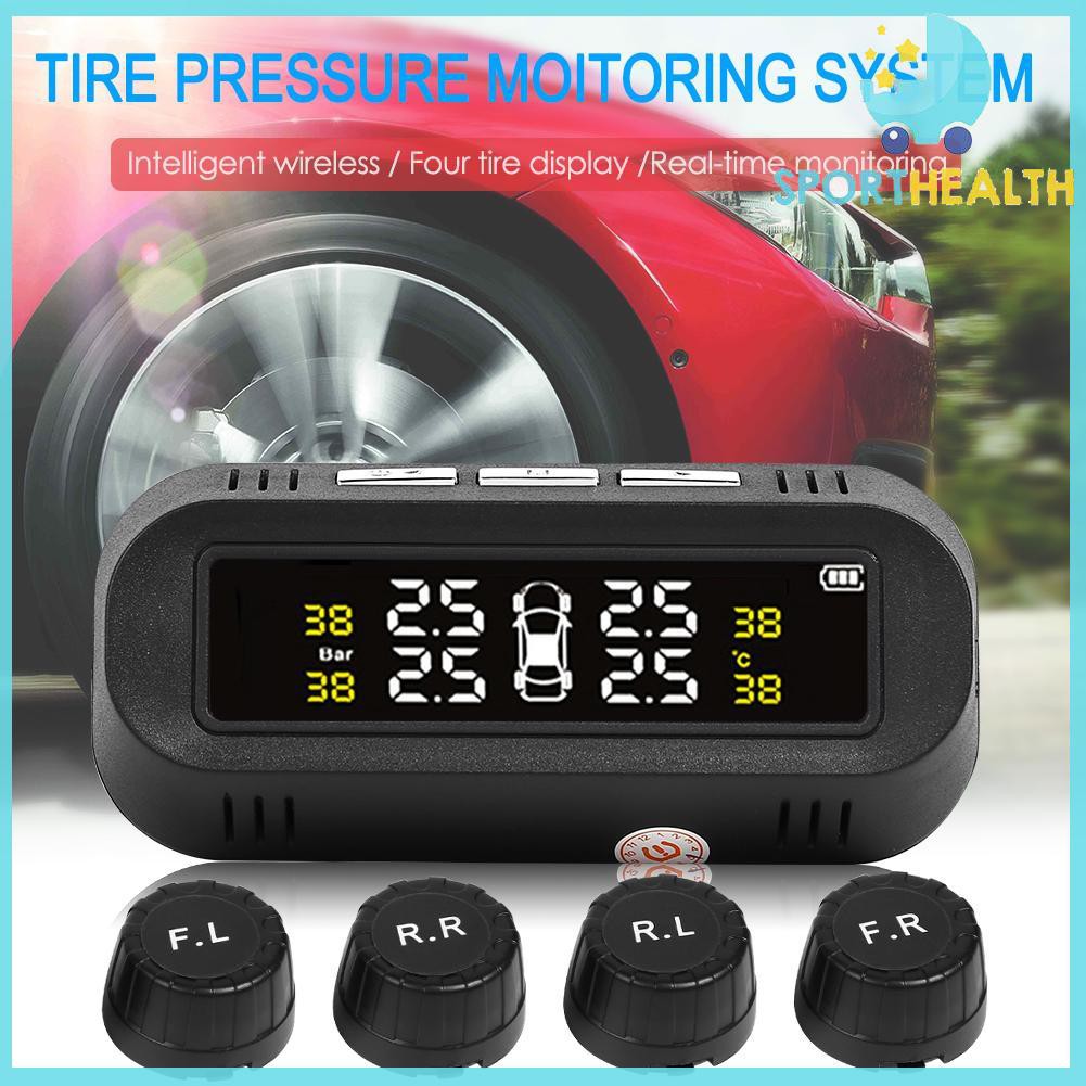 Hệ Thống Giám Sát Áp Suất Bánh Xe C68 Usb + Tpms Với 4 Cảm Biến Ngoài