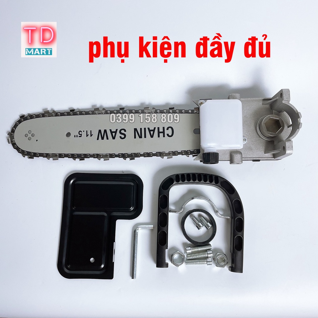 Bộ Lam Xích Gắn Máy Cắt Cầm Tay Loại 1 Tăng Xích Tự Động