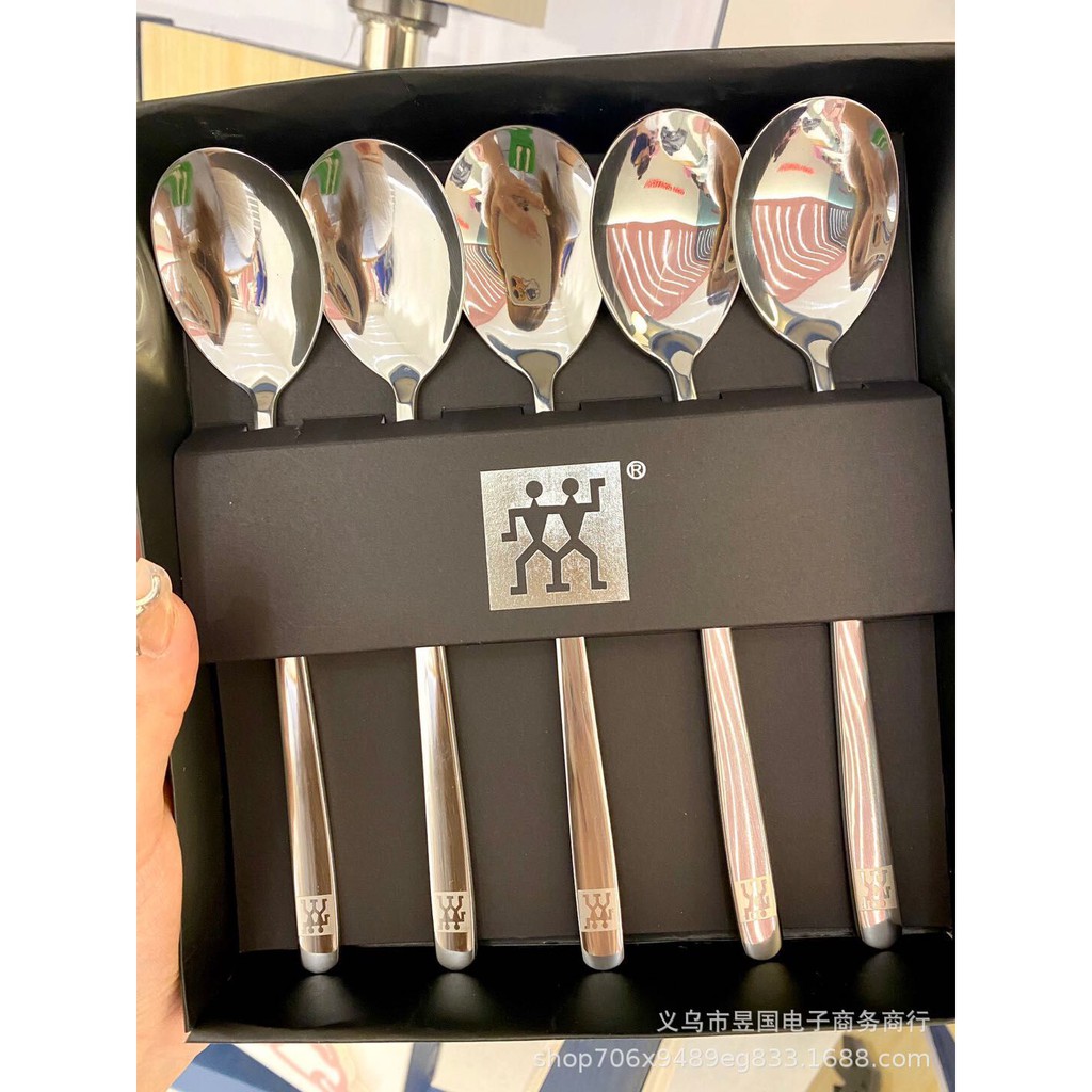 PVN31396 Set 5 thìa inox bền đẹp tiện lợi T2 .