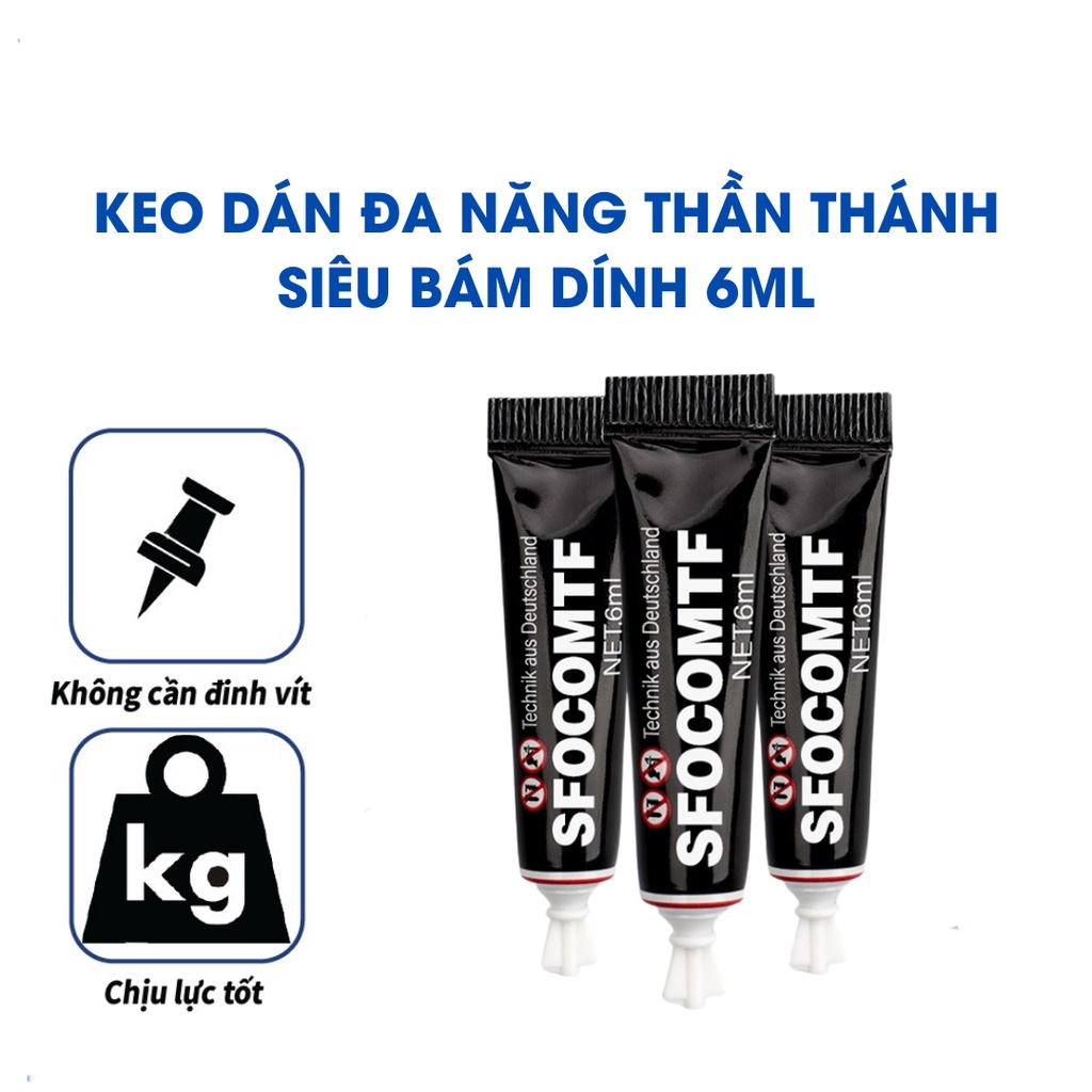 Tuýp Keo Dán Đa Năng Siêu Chắc chắn Dán Mọi Bề Mặt 6ml K113