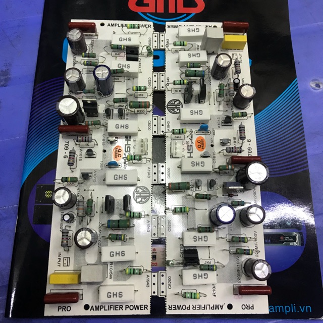 Mạch công suất 6sò 1kênh của GHS