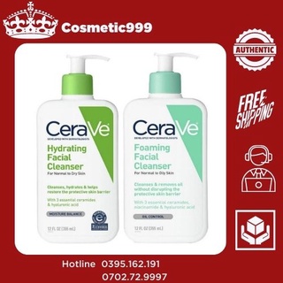 Sữa rửa mặt cerave pháp chính hãng, sữa rửa mặt cho da dầu và mụn  Cosmetic999