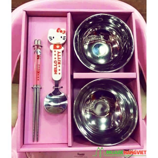 bát chống nóng doremon và kiti