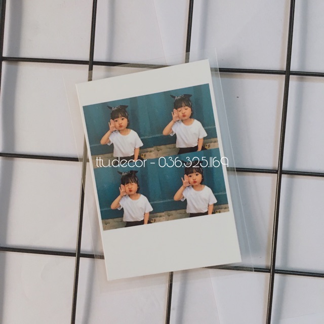 In Ảnh Polaroid nhiều size, ảnh ép plastic siêu bền, ảnh cute 6x9 - TTU.DECOR